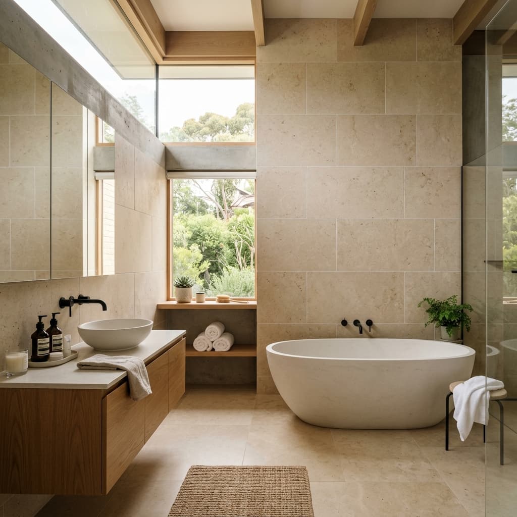Canvas Line premium wide bathroom design